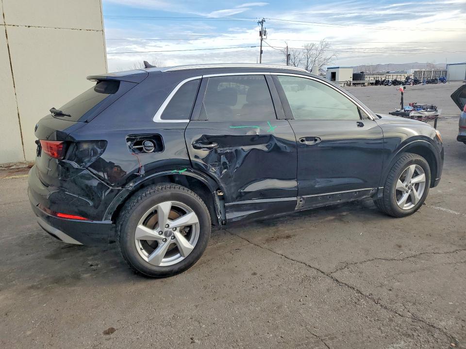2020 Audi Q3 VIN WA1AECF32L1080449 COPART salvage auction — SIDE, Tx - Certificate Of Title, sold $8,300 on 2026-07-17 (photo 3)
