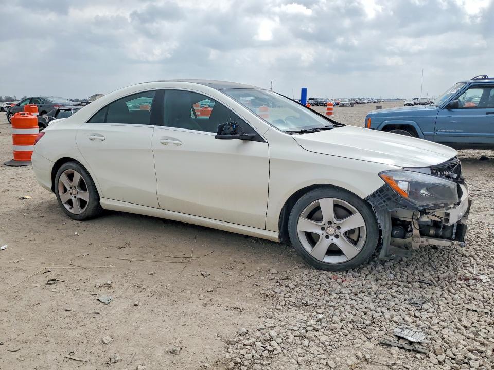 2016 Mercedes-benz Cla-class VIN WDDSJ4GB1GN391747 COPART salvage auction — FRONT END, Tx - Certificate Of Title, sold $3,000 on 2026-07-06 (photo 4)