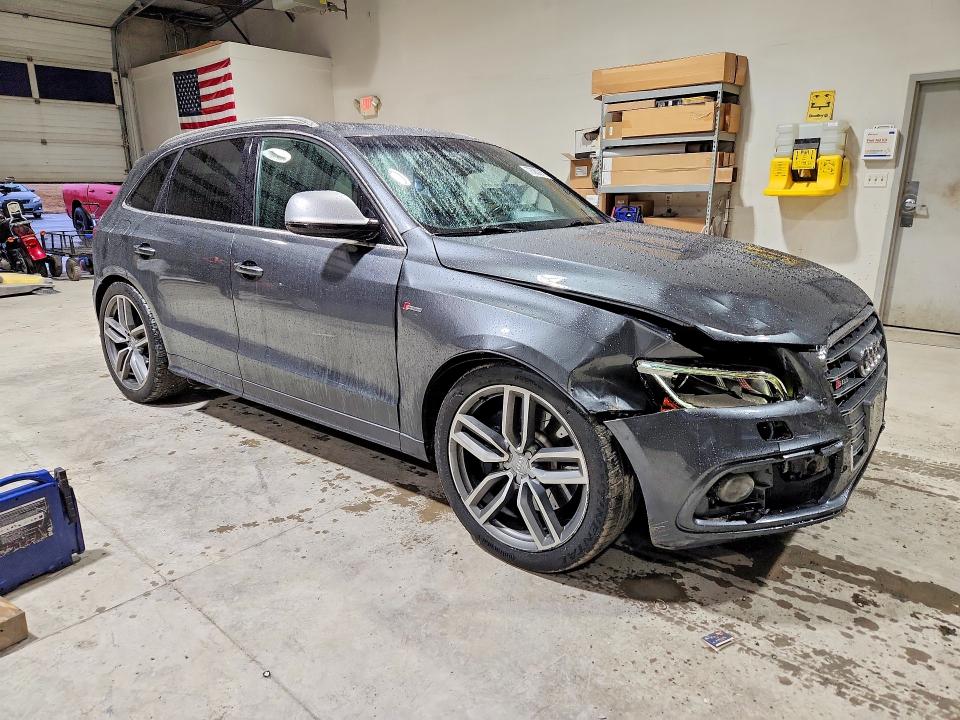 2015 Audi Q5 VIN WA1CGAFP9FA077966 COPART salvage auction — FRONT END, Salvage Title, sold $875 on 2026-07-31 (photo 4)