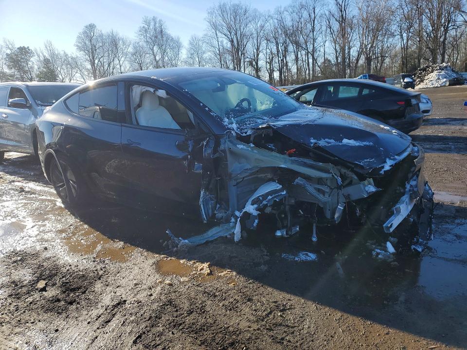 2026 Tesla Model Y VIN 7SAYGDEE1TF396460 COPART salvage auction — Front End, MD - CERT OF SALVAGE > 75% DAMAGE, sold $9,000 on 2026-04-28 (photo 4)