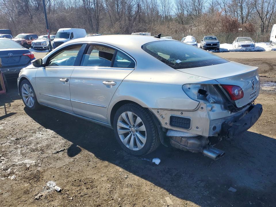 2010 Volkswagen Passat cc VIN WVWMN7AN9AE542434 COPART salvage auction — REAR END, Ct - Cert Of Title-Parts Only Salva, sold $475 on 2026-07-09 (photo 2)