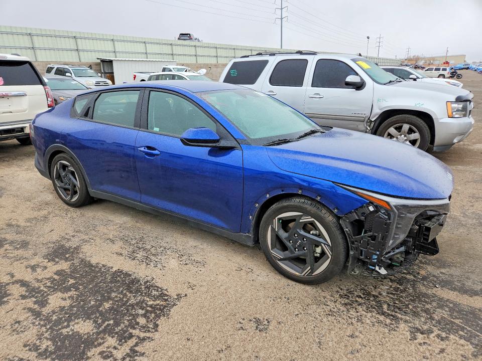 2025 Kia K4 VIN 3KPFU4DE7SE020820 COPART salvage auction — FRONT END, CA - SALVAGE CERTIFICATE, sold $6,800 on 2026-07-09 (photo 4)
