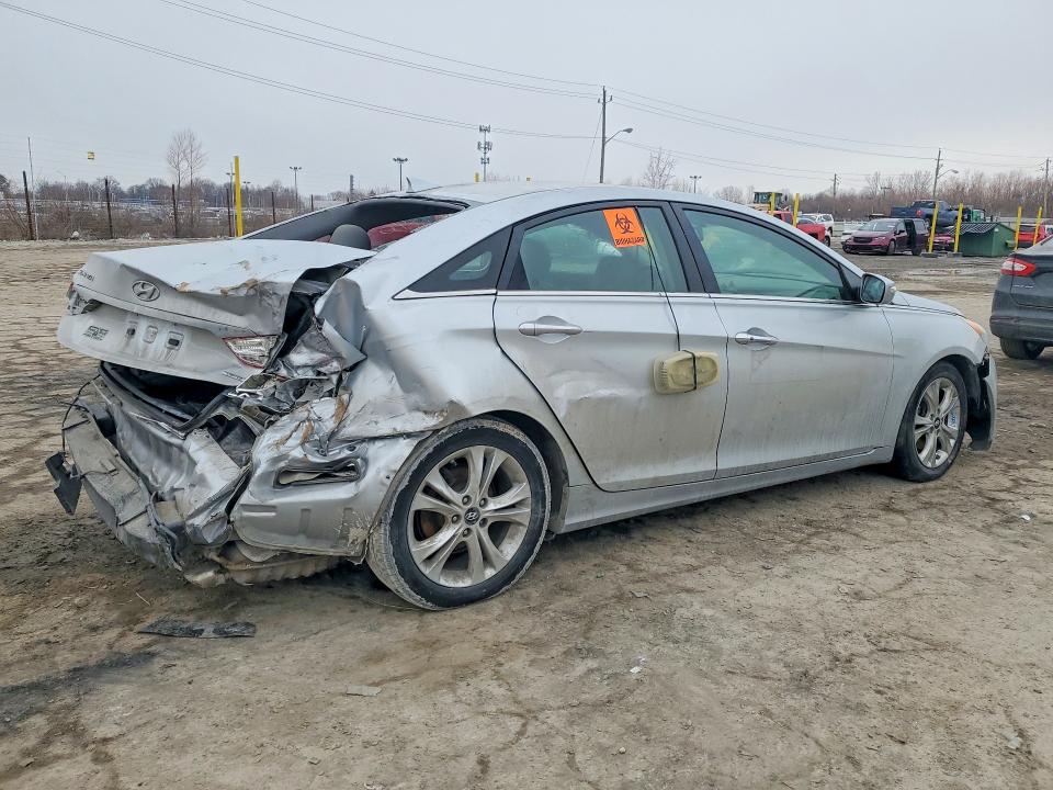 2013 Hyundai Sonata VIN 5NPEC4AC9DH682088 COPART salvage auction — REAR END, IN - BILL OF SALE - PARTS ONLY, sold $325 on 2026-07-24 (photo 3)