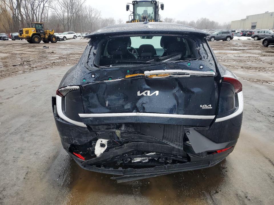 2024 Kia Ev6 VIN KNDC3DLC1R5220670 COPART salvage auction — REAR END, Ct - Cert Of Title-Salvage, sold $8,700 on 2026-07-17 (photo 6)
