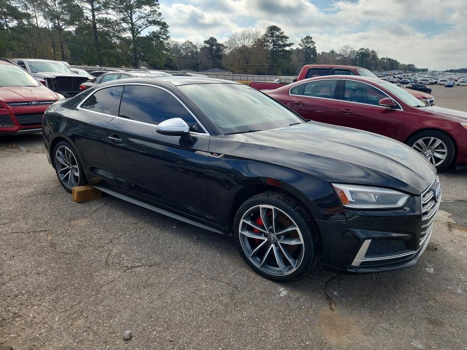2018 Audi S5 VIN WAUP4AF57JA032447 COPART salvage auction — MINOR DENT/SCRATCHES, Al - Certificate Of Title (P), sold $8,900 on 2026-07-28 (photo 4)