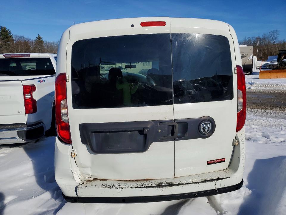2015 Ram Promaster city VIN ZFBERFBT6F6A83631 COPART salvage auction — REAR END, Nh - Cert Of Title-Salvage, sold $1,100 on 2026-07-07 (photo 6)