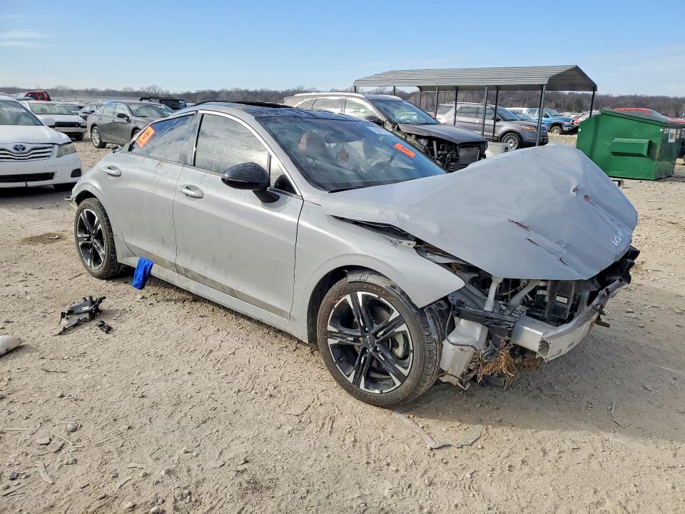 2022 Kia K5 VIN 5XXG64J21NG136213 COPART salvage auction — REAR END, Ks - Cert Of Title-Salvage, sold $100 on 2026-07-28 (photo 4)