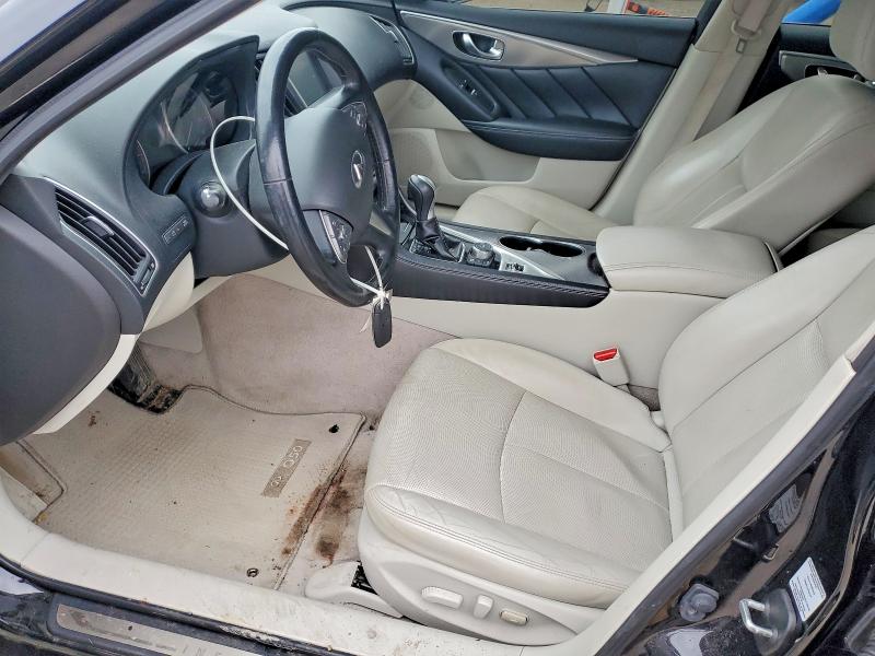 2015 Infiniti Q50 VIN JN1BV7AR9FM398457 COPART salvage auction — REAR END, Wv - Salvage Certificate, sold $2,200 on 2026-07-09 (photo 7)