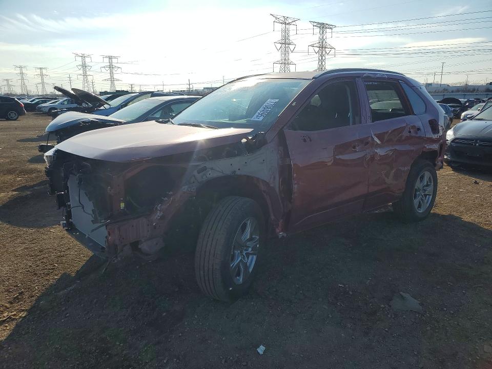 2025 Toyota Rav 4 VIN 4T3RWRFV1SU209842 — COPART salvage auction photo