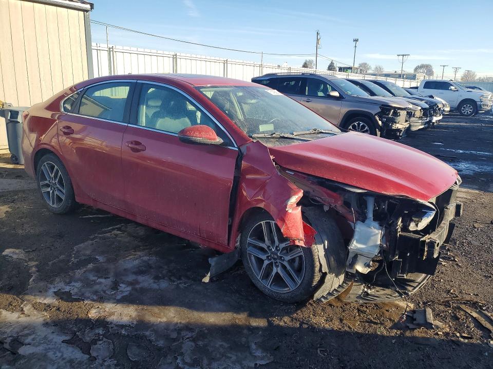2021 Kia Forte VIN 3KPF54AD0ME290130 COPART salvage auction — FRONT END, In - Bill Of Sale - Parts Only, sold $2,600 on 2026-07-20 (photo 4)