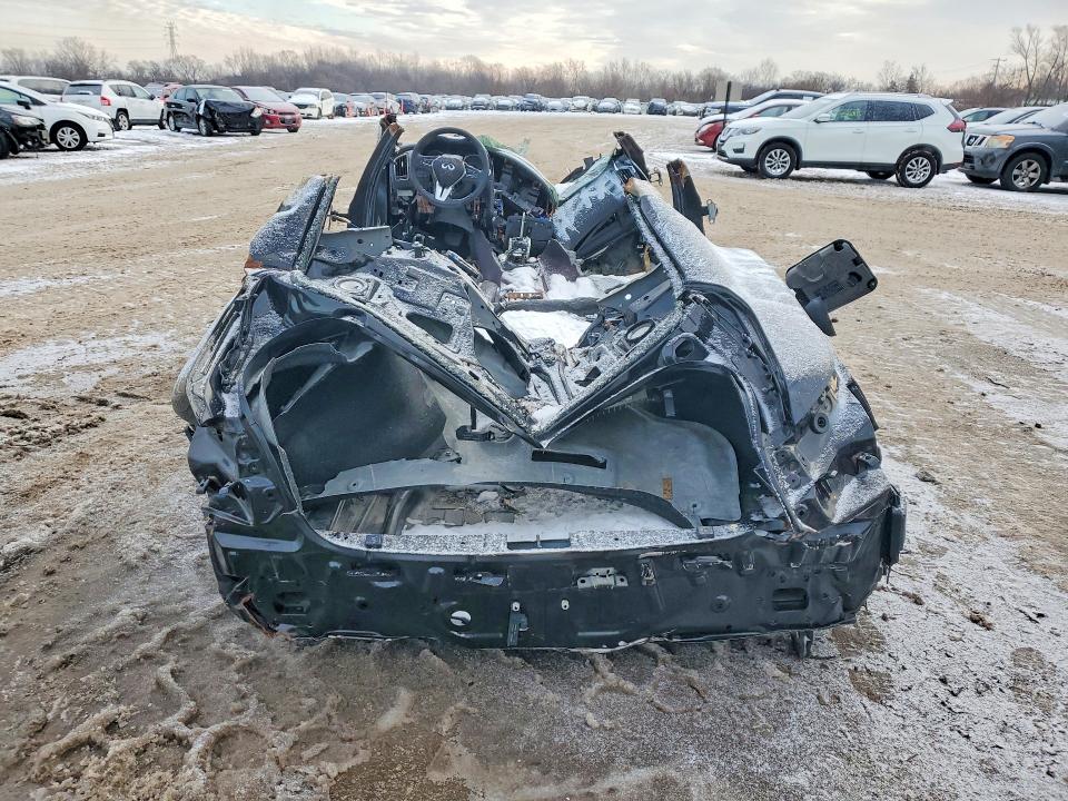 2022 Infiniti Q50 VIN JN1EV7CR4NM340748 COPART salvage auction — VANDALISM, Il - Salvage Certificate, sold $225 on 2026-07-08 (photo 6)