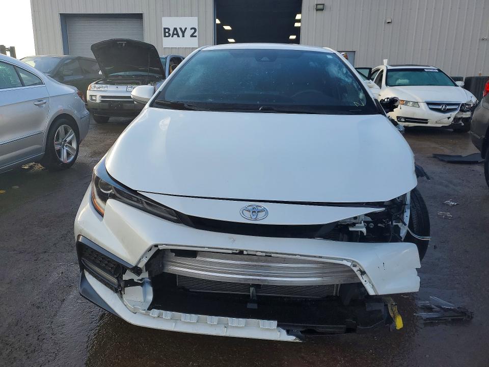 2022 Toyota Corolla VIN JTDS4MCE2NJ083587 COPART salvage auction — FRONT END, Il - Salvage Certificate, sold $3,400 on 2026-07-30 (photo 5)