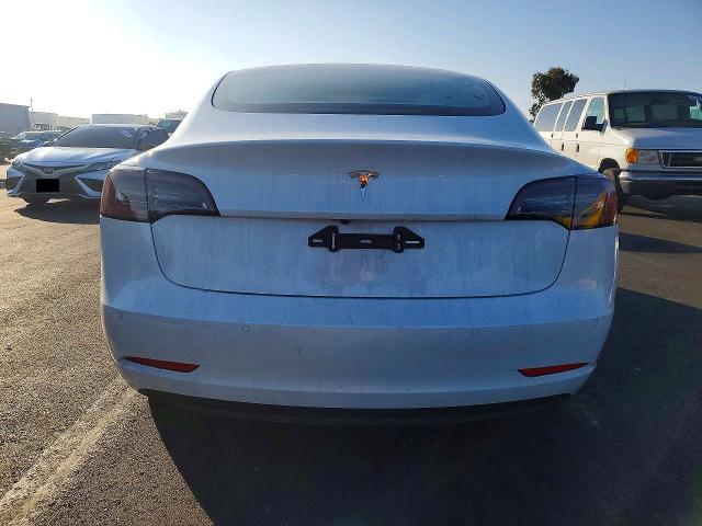 2022 Tesla Model 3 VIN 5YJ3E1EA8NF154972 COPART salvage auction — REAR END, Ca - Salvage Certificate, sold $6,500 on 2026-07-08 (photo 6)