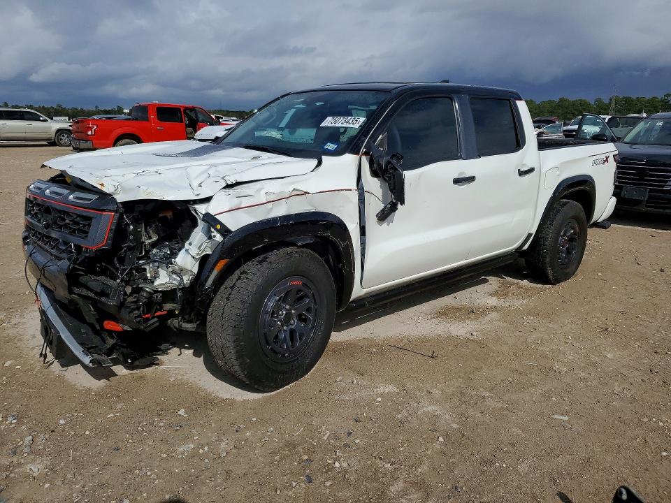 2025 Nissan Frontier VIN 1N6ED1EJ6SN601160 COPART salvage auction — FRONT END, Tx - Salvage Vehicle Title, sold $12,200 on 2026-07-07 (photo 1)