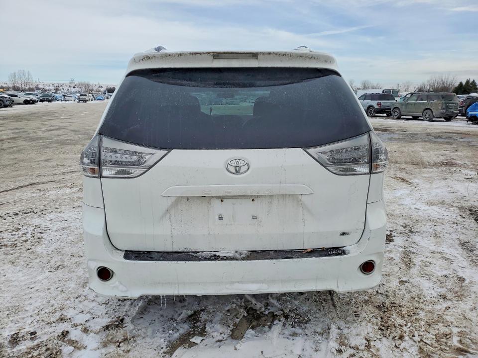 2011 Toyota Sienna VIN 5TDXK3DC3BS175194 COPART salvage auction — FRONT END, ON - PERMIT SALVAGE, sold $2,550 on 2026-07-16 (photo 6)