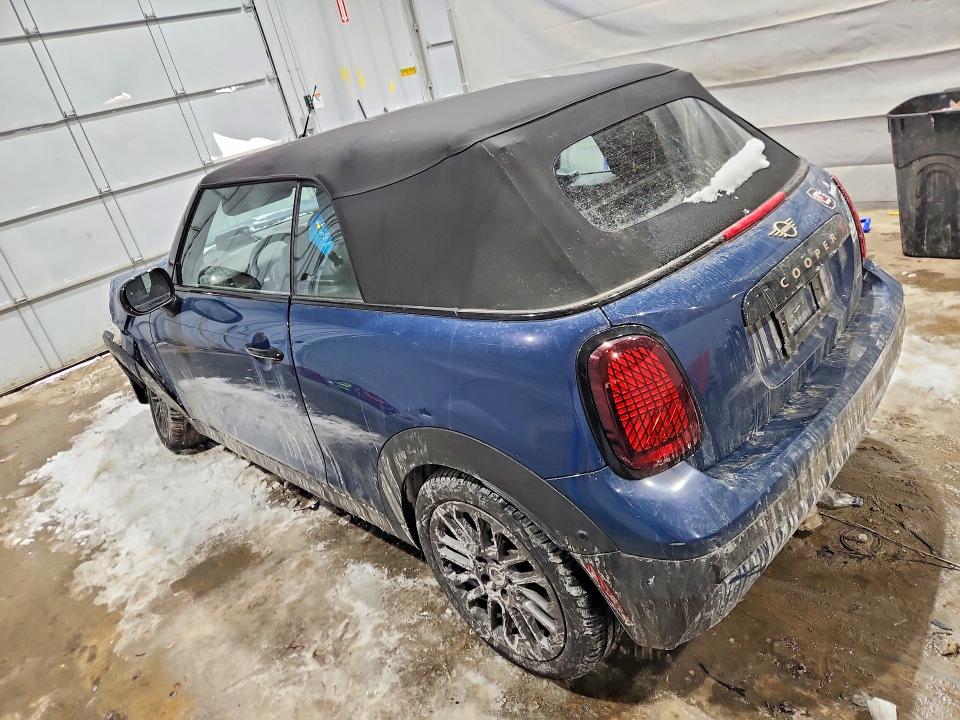 2025 Mini Cooper VIN WMW23GX09S2X48586 COPART salvage auction — FRONT END, Nh - Cert Of Title-Salvage, sold $100 on 2026-07-23 (photo 2)