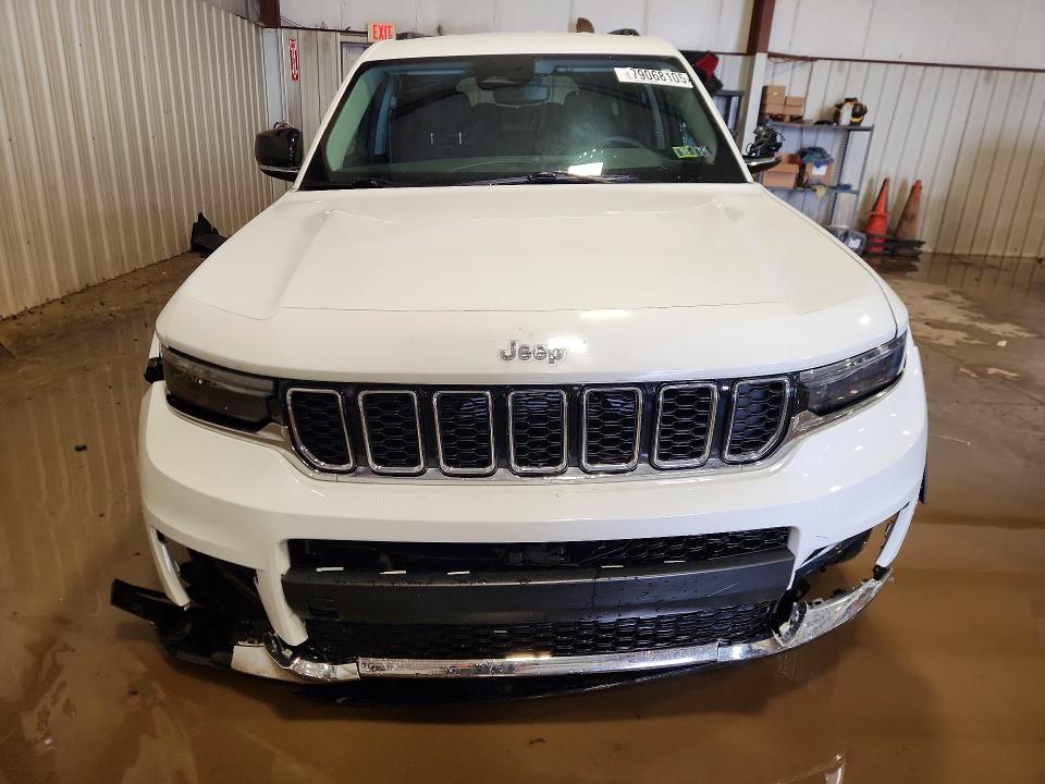 2022 Jeep Grand cherokee VIN 1C4RJKBG5N8519841 COPART salvage auction — FRONT END, Salvage Title, sold $8,400 on 2026-08-11 (photo 5)