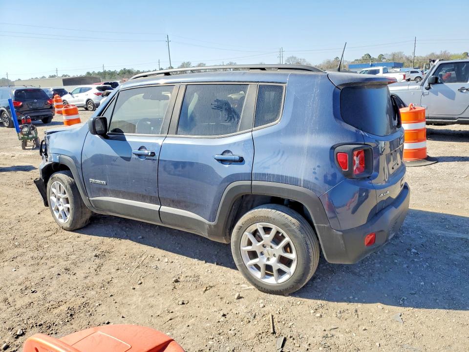 2022 Jeep Renegade VIN ZACNJDB14NPN80724 COPART salvage auction — FRONT END, Tx - Certificate Of Title, sold $3,250 on 2026-08-17 (photo 2)