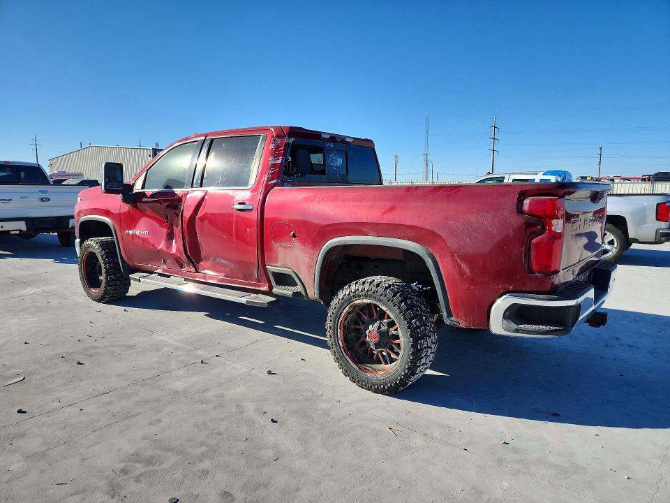 2020 Chevrolet Silverado 2500 VIN 1GC4YPEY6LF113583 COPART salvage auction — Side, TX - CERTIFICATE OF TITLE, sold $17,400 on 2026-06-15 (photo 2)