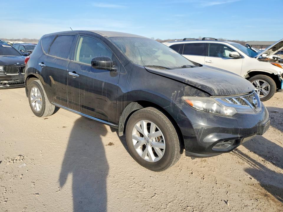 2014 Nissan Murano VIN JN8AZ1MU6EW406693 COPART salvage auction — FRONT END, Mo - Dealer Only Clean Title, sold $450 on 2026-07-14 (photo 4)