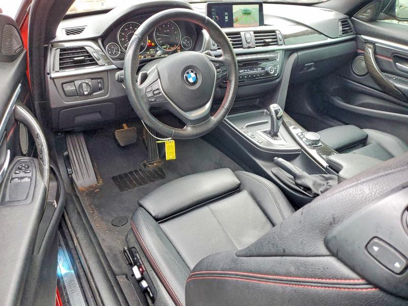 2017 BMW 4er VIN WBA4R7C51HK876533 COPART salvage auction — FRONT END, Salvage Title, sold $70 on 2026-08-19 (photo 8)