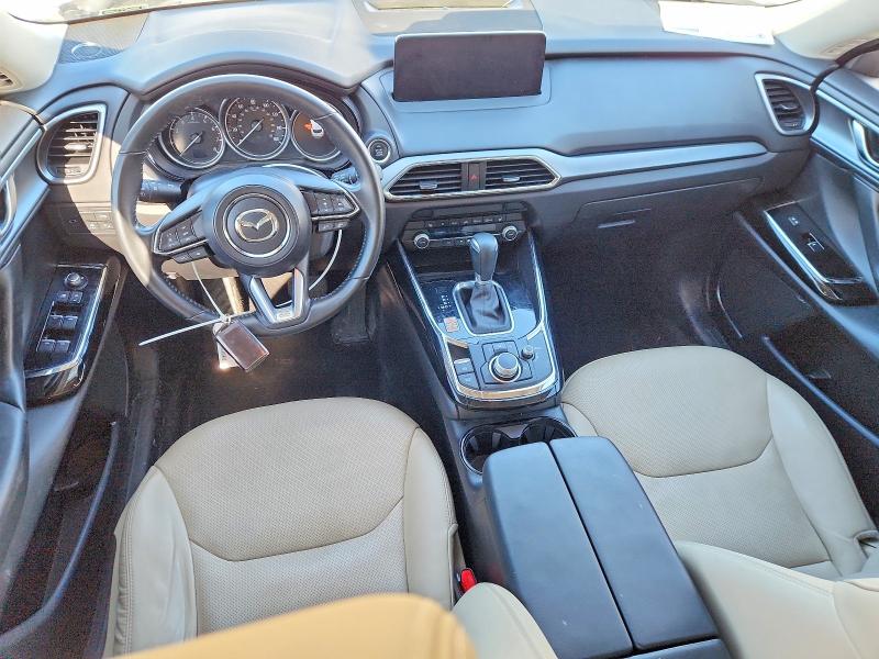 2021 Mazda Cx-9 VIN JM3TCBCY5M0537414 COPART salvage auction — FRONT END, Ut - Salvage Certificate, sold $5,100 on 2026-07-02 (photo 8)