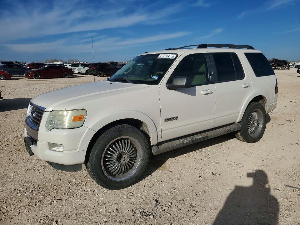 2008 Ford Explorer VIN 1FMEU63EX8UA77799 COPART salvage auction — FRONT END, Tx - Salvage Vehicle Title, sold $800 on 2026-07-09 (photo 1)