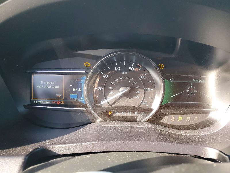 2018 Ford Explorer VIN 1FM5K7FH9JGA69022 COPART salvage auction — FRONT END, Ca - Salvage Certificate, sold $3,900 on 2026-07-02 (photo 9)