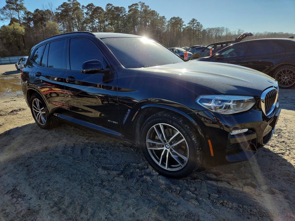 2018 BMW X3 VIN 5UXTR9C51JLC75764 COPART salvage auction — Burn Interior, Tx - Salvage Vehicle Title, sold $7,800 on 2026-07-21 (photo 4)
