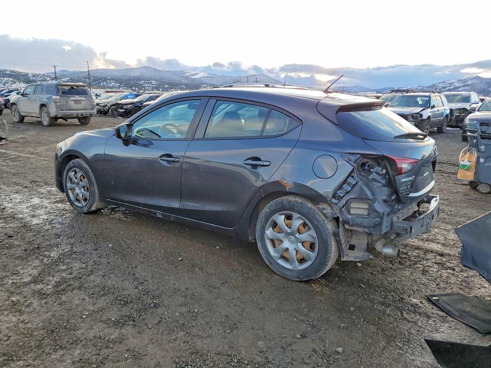 2015 Mazda 3 VIN JM1BM1K71F1239718 COPART salvage auction — REAR END, Id - Salvage Certificate Of Title, sold $325 on 2026-07-28 (photo 2)