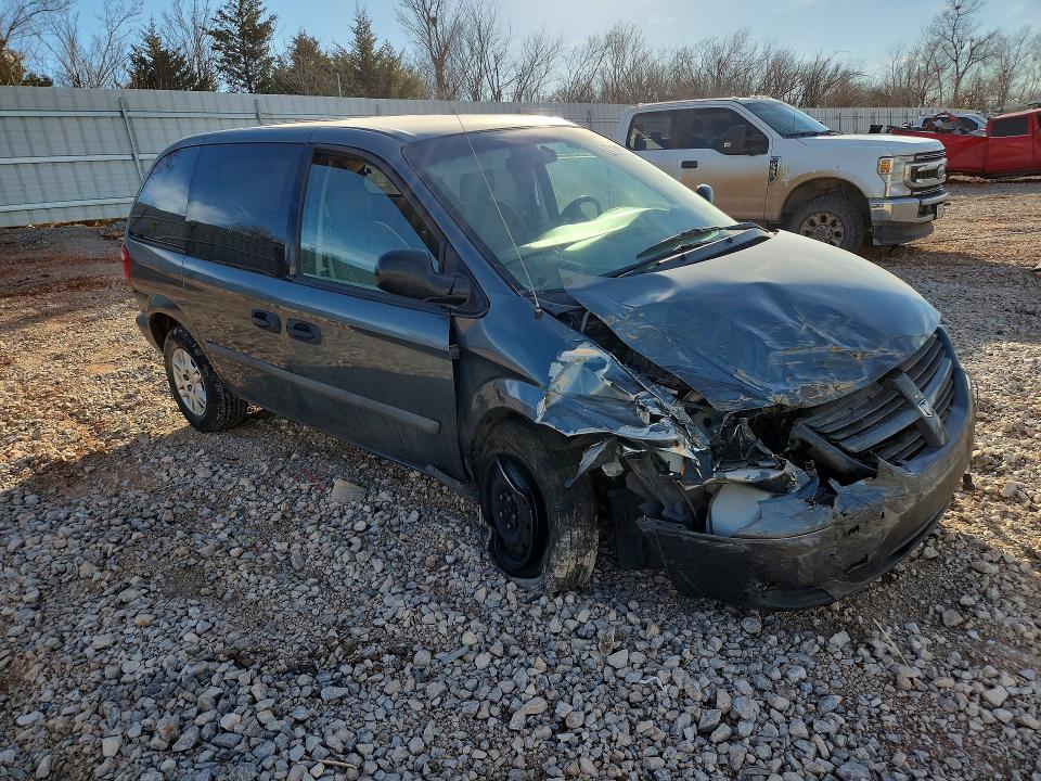 2006 Dodge Caravan VIN 1D4GP25B06B743841 COPART salvage auction — FRONT END, Wv - Salvage Certificate, sold $250 on 2026-07-09 (photo 4)