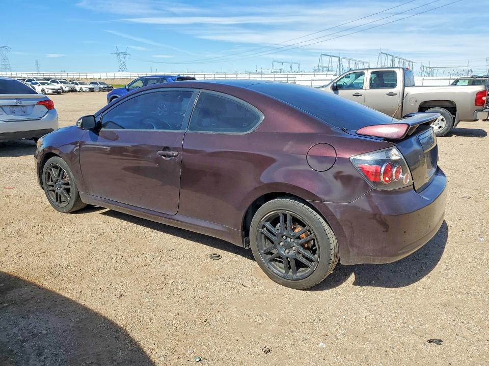 2008 Toyota Scion VIN JTKDE167280233024 COPART salvage auction — FRONT END, Ca - Salvage Certificate, sold $450 on 2026-07-06 (photo 2)