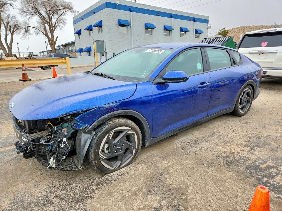 2025 Kia K4 VIN 3KPFU4DE7SE020820 COPART salvage auction — FRONT END, CA - SALVAGE CERTIFICATE, sold $6,800 on 2026-07-09 (photo 1)