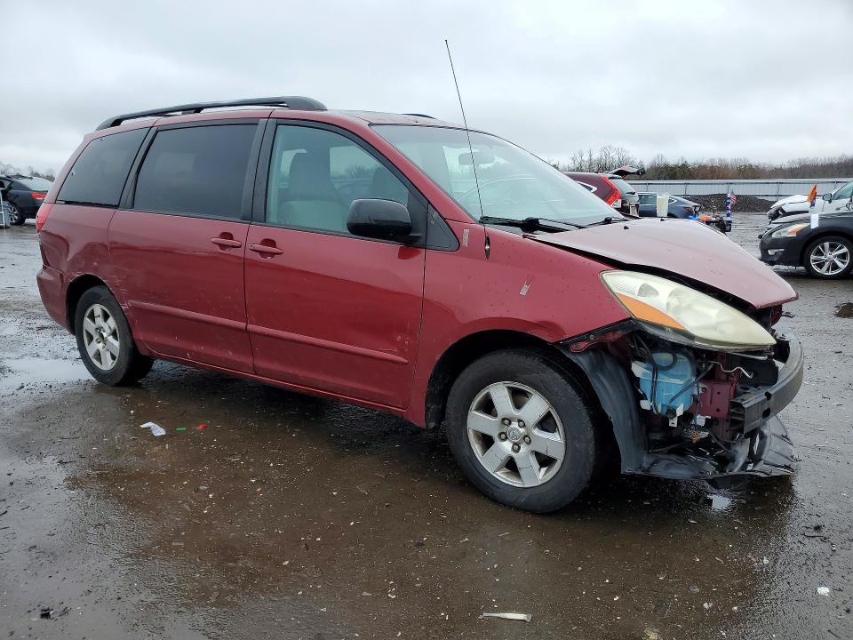 2006 Toyota Sienna VIN 5TDZA23C06S549726 COPART salvage auction — FRONT END, Va - Cert Of Title - Salvage, sold $575 on 2026-07-08 (photo 4)