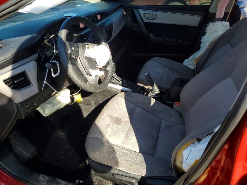 2015 Toyota Corolla VIN 5YFBURHE6FP291913 COPART salvage auction — FRONT END, Tn - Certificate Of Title, sold $1,600 on 2026-07-07 (photo 7)