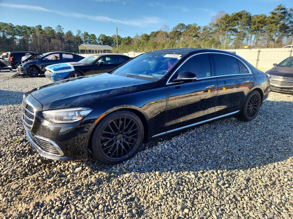 2022 Mercedes-benz S-klasse VIN W1K6G7GB9NA152064 — COPART salvage auction photo