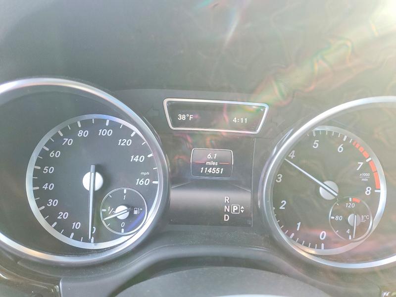 2014 Mercedes-benz Ml-class VIN 4JGDA5JB9EA299982 COPART salvage auction — NORMAL WEAR, Nj - Certificate Of Title, sold $4,700 on 2026-07-09 (photo 9)