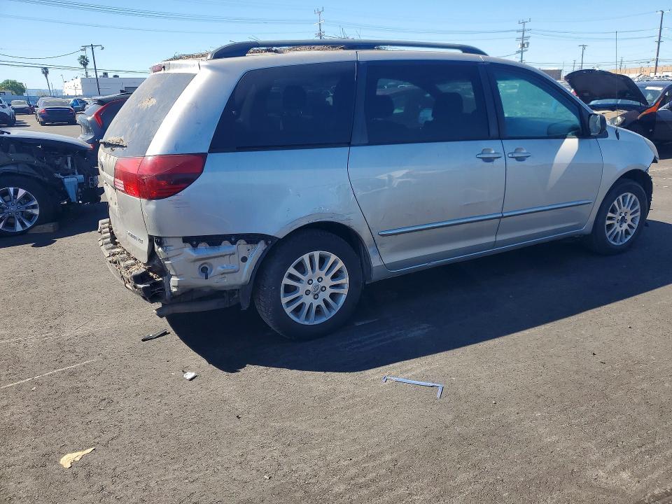 2005 Toyota Sienna VIN 5TDZA23C15S325122 COPART salvage auction — FRONT END, CA - SALVAGE CERTIFICATE, sold $750 on 2026-07-08 (photo 3)