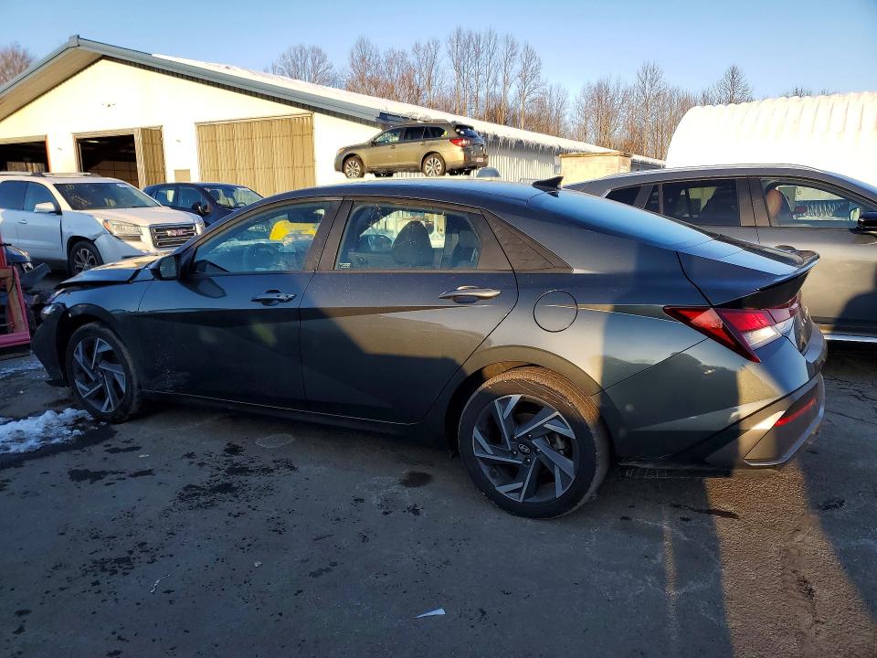 2025 Hyundai Elantra VIN KMHLM4DG8SU872644 COPART salvage auction — FRONT END, Ma - Certificate Of Title, sold $5,900 on 2026-07-03 (photo 2)