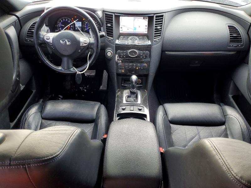 2015 Infiniti Qx70 VIN JN8CS1MW7FM483262 COPART salvage auction — FRONT END, Salvage Title, sold $2,550 on 2026-07-14 (photo 8)