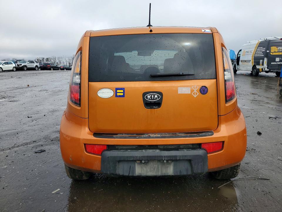 2011 Kia Soul VIN KNDJT2A28B7316957 COPART salvage auction — FRONT END, Va - Certificate Of Title, sold $425 on 2026-07-22 (photo 6)