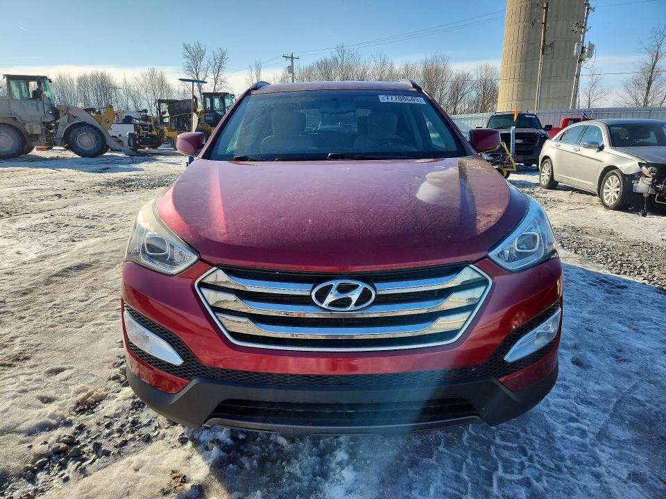 2015 Hyundai Santa fe VIN 5XYZU3LB7FG297961 COPART salvage auction — BURN, MI - CERTIFICATE OF TITLE, sold $925 on 2026-07-09 (photo 5)