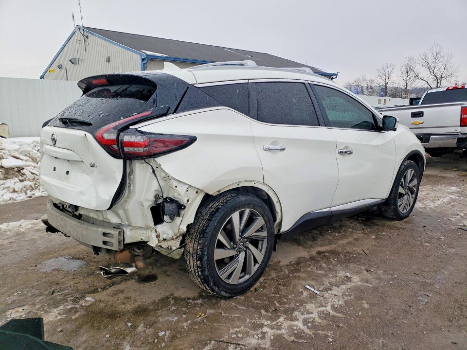 2020 Nissan Murano VIN 5N1AZ2CJ0LN118255 COPART salvage auction — REAR END, TX - CERTIFICATE OF TITLE, sold $2,500 on 2026-07-02 (photo 3)