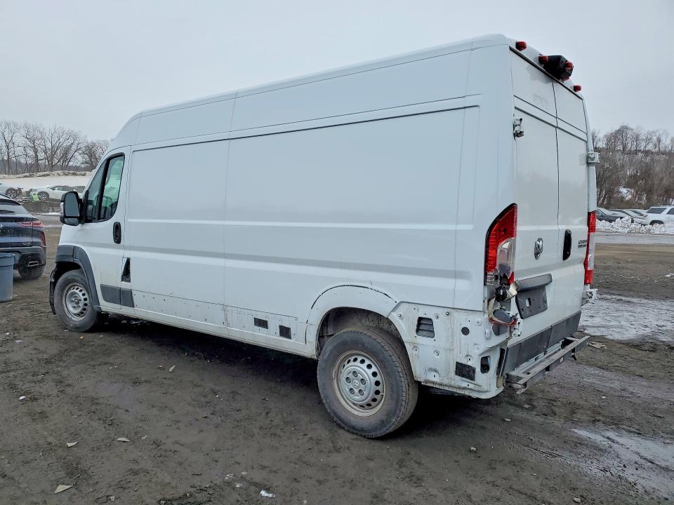 2026 Ram Promaster 2500 VIN 3C6LRVDG9TE153860 COPART salvage auction — FRONT END, Va - Non-Repairable Certificate, sold $7,800 on 2026-07-22 (photo 2)