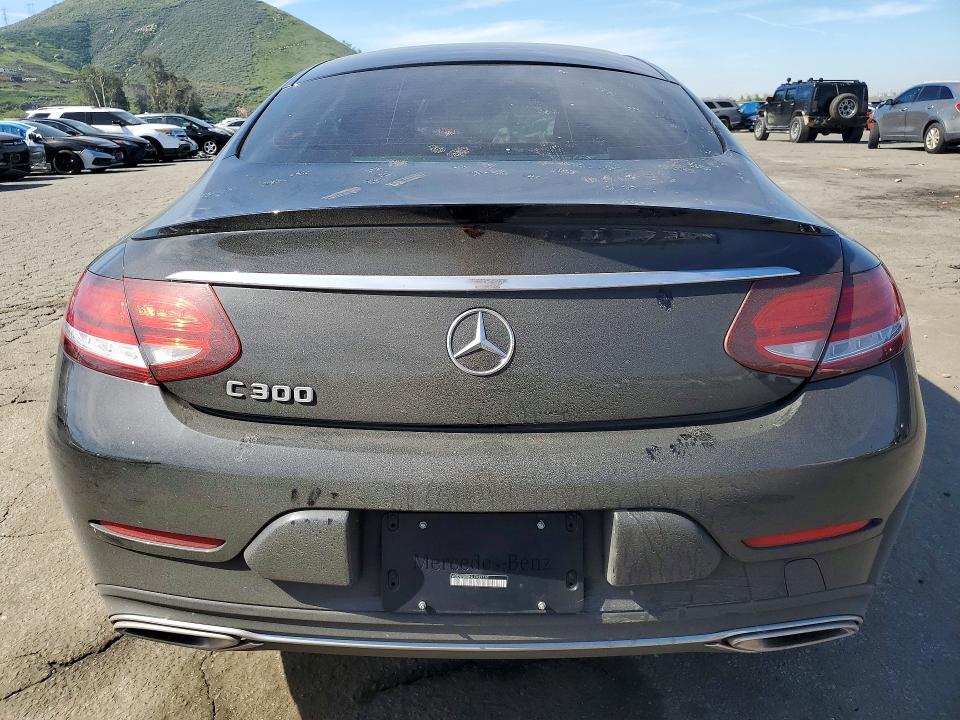 2020 Mercedes-benz C-klasse VIN WDDWJ8DB9LF933131 COPART salvage auction — FRONT END, CA - SALVAGE CERTIFICATE, sold $6,200 on 2026-07-02 (photo 6)
