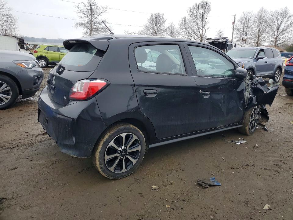 2022 Mitsubishi Mirage VIN ML32AWHJ2NH001202 COPART salvage auction — FRONT END, Nj - Cert Of Title-Salvage, sold $2,350 on 2026-07-27 (photo 3)