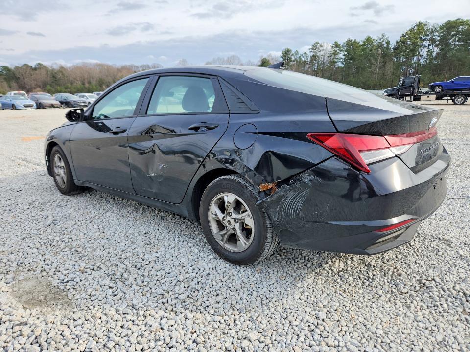 2023 Hyundai Elantra VIN KMHLL4AGXPU441530 COPART salvage auction — SIDE, Ga - Cert Of Title-Salvage, sold $4,300 on 2026-07-09 (photo 2)