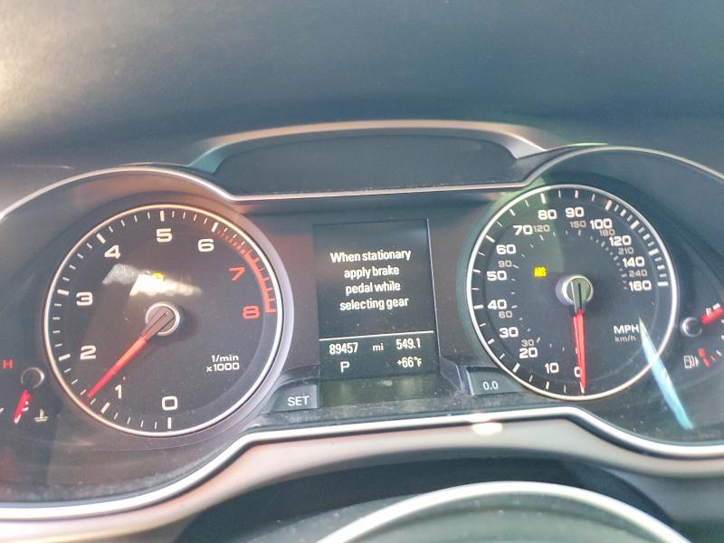 2014 Audi A4 VIN WAUFFAFL2EN045254 COPART salvage auction — ROOF, Md - Cert Of Salvage > 75% Damage, sold $175 on 2026-06-29 (photo 9)
