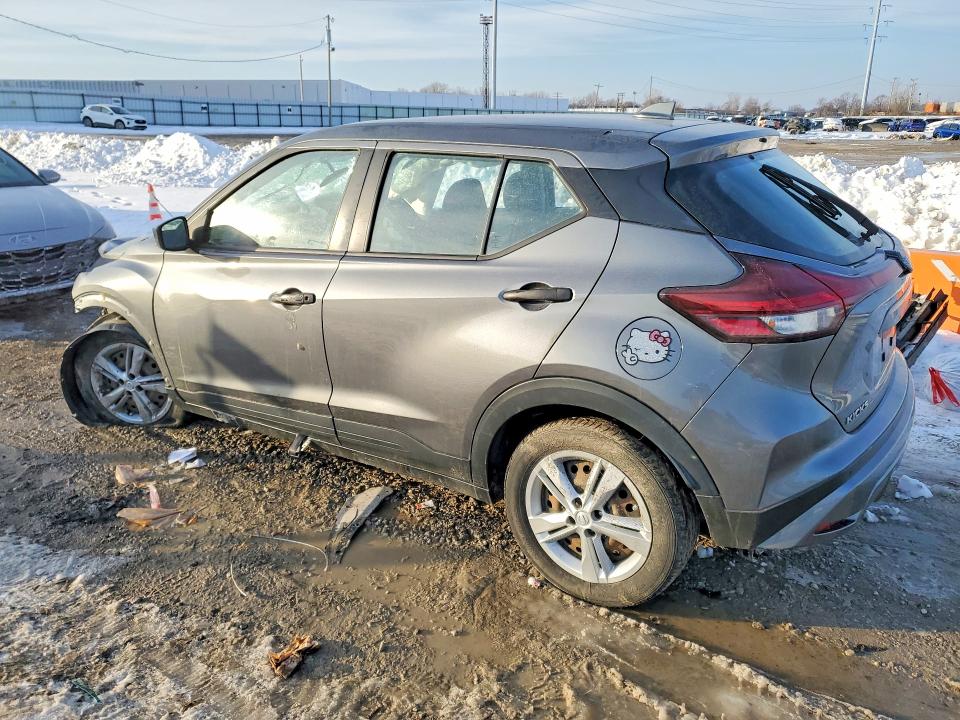 2022 Nissan Kicks VIN 3N1CP5BV6NL522580 COPART salvage auction — FRONT END, Oh - Cert Of Title-Salvage, sold $1,200 on 2026-07-02 (photo 2)