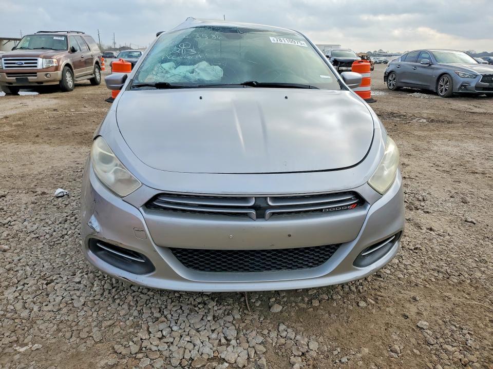 2015 Dodge Dart VIN 1C3CDFAA6FD406009 COPART salvage auction — FRONT END, Tx - Salvage Vehicle Title, sold $650 on 2026-07-02 (photo 5)
